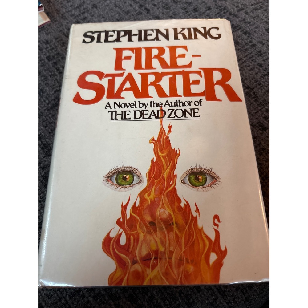 Stephen King Firestarter Hardcover‎ 1980 Book Club Edition Viking Press Horror